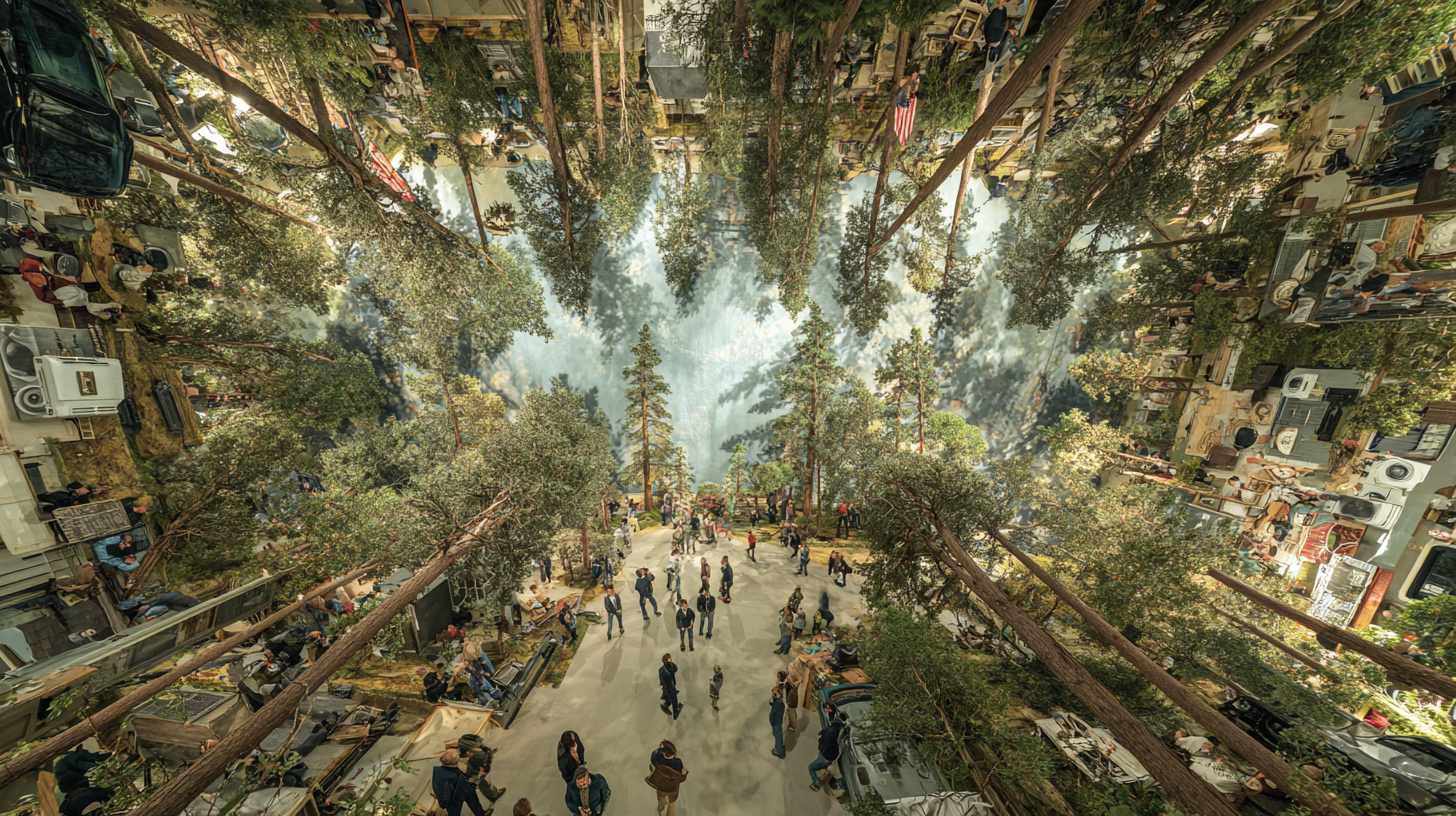 Particle room immersive experience